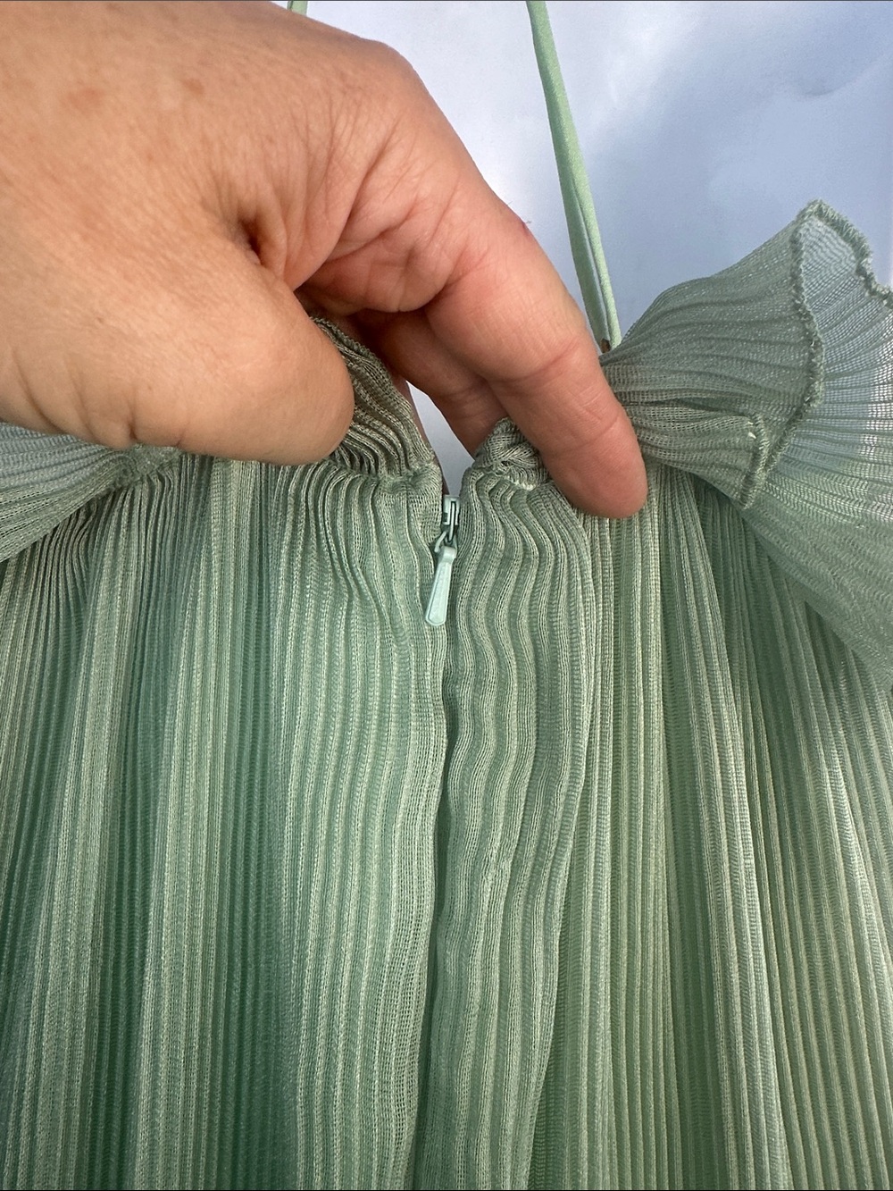 Alice McCall Ruffle Jumpsuit Green Size 4 Lightweight Romper Feminine Playsuit - Picture 12 of 16